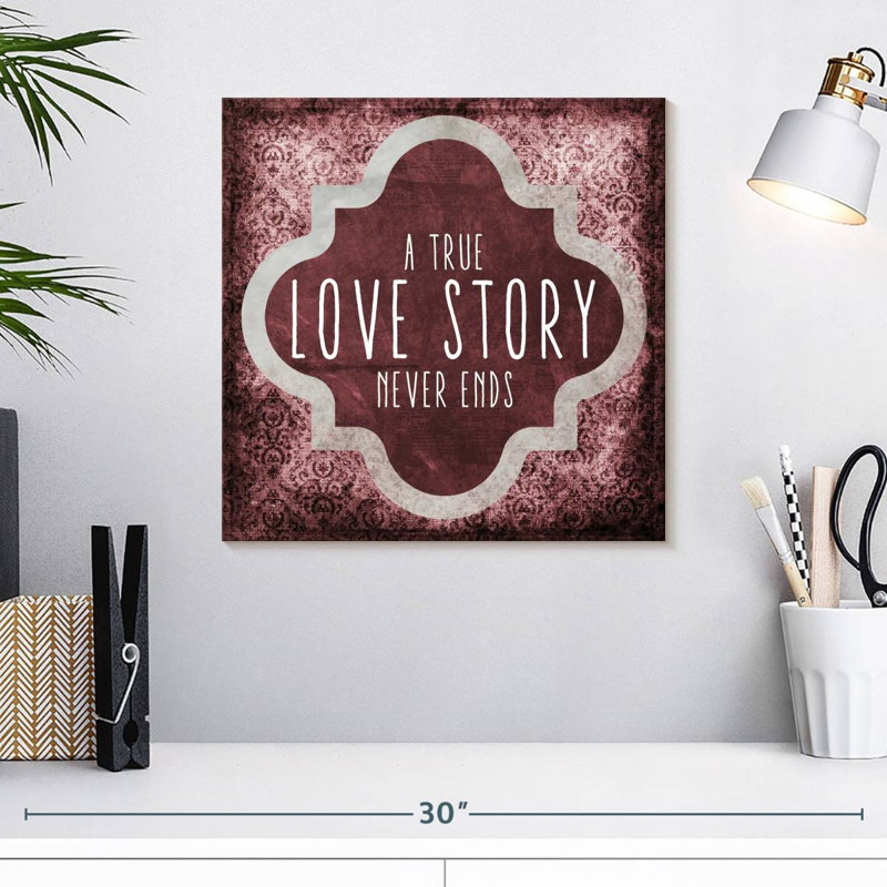 Tergel True Love Story, H 16 po x l 16 po