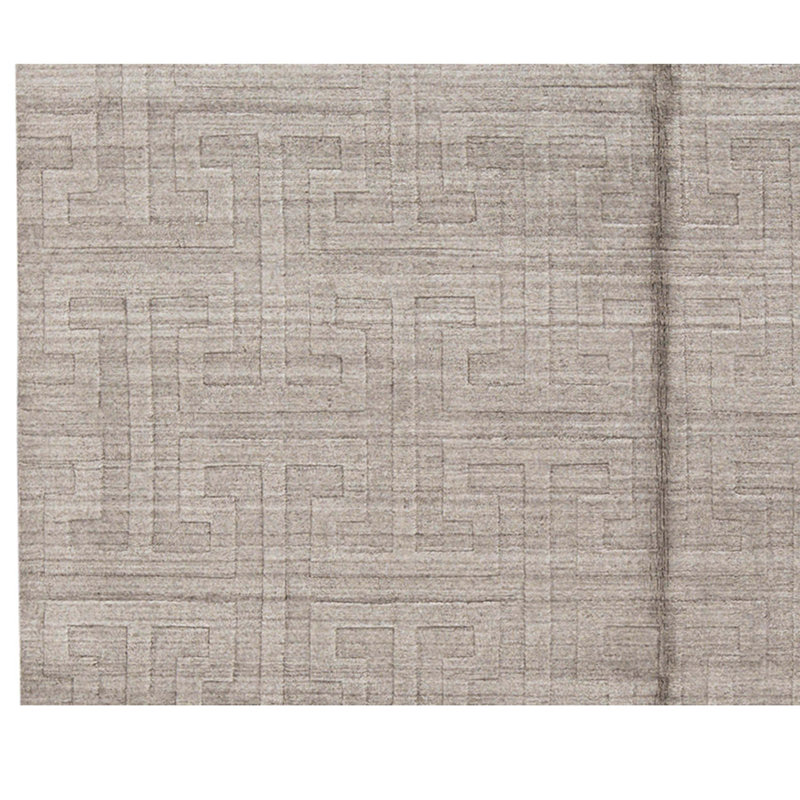 Tapis rectangulaire noué à la main