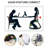 Diemer Ergonomic Kneeling Chair Wheels