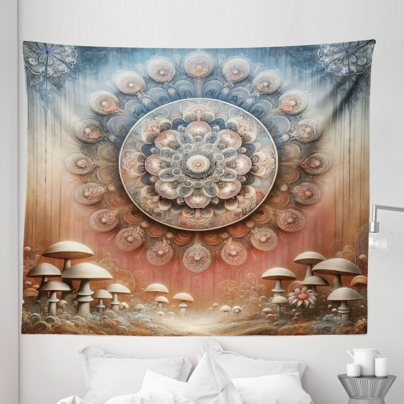 Tapisserie en microfibre, H 104 po x l 88 po