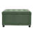 Storage Ottoman, Tufted Footstool, Nailhead Trim Ottoman-767858202