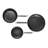 Granitestone Pro Hard Anodized 3 Piece Nonstick Fry Pan Set - 8'' 10'' and 12''