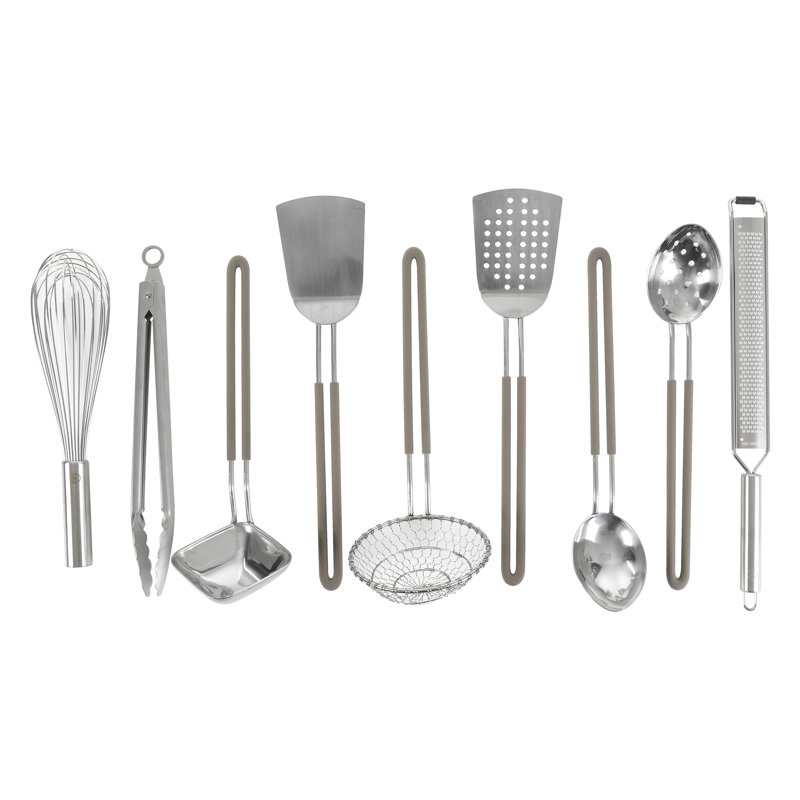 Martha Stewart 9-Piece Stainless Steel Kitchen Gadget Set