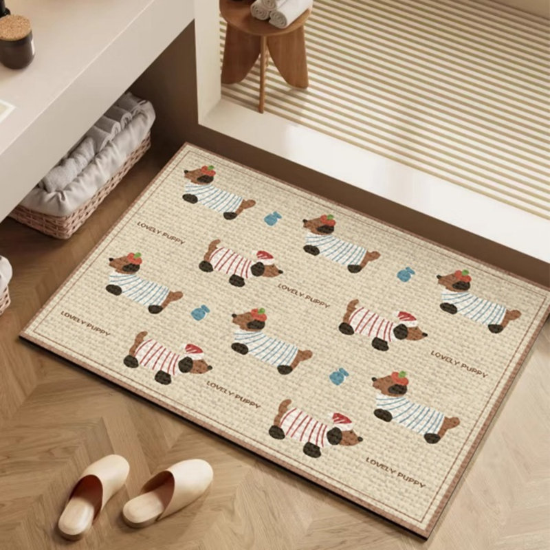 Quick-Dry Anti-Slip Bath Mat - Super Absorbent, Safe & Comfortable