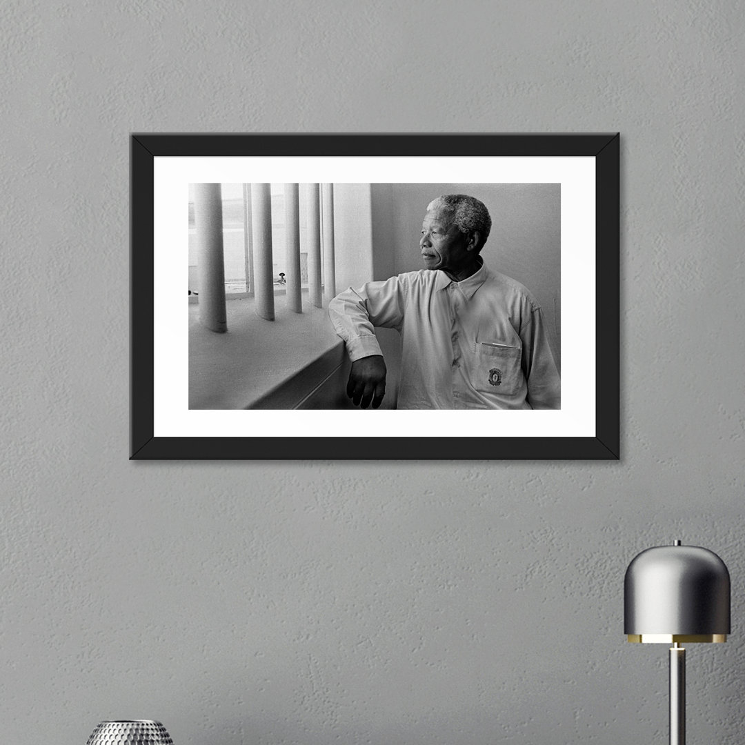 Political 'Nelson Mandela Portrait' Photographic Print on Canvas iCanvas 