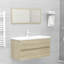 Hennesy 900mm Single Bathroom Vanity with Integrated Ceramic Basin-1536245825