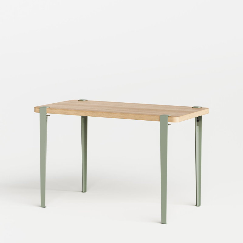 Table de salle à manger Tiptoe, 47.2"W x 23.6"D, Eucalyptus Grey