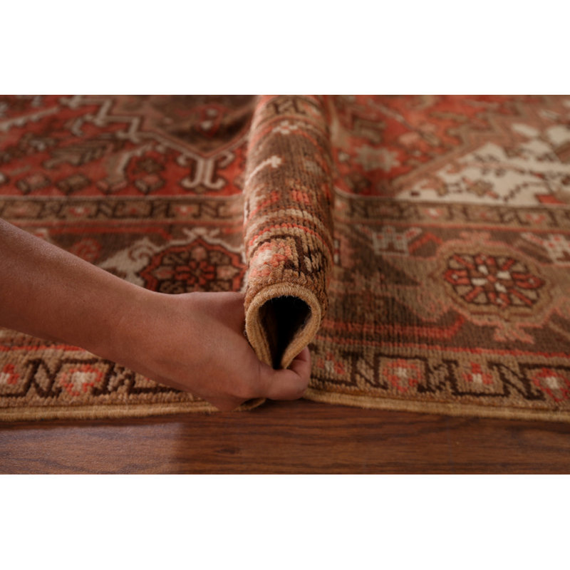 Tapis géométrique rétro 7 x 10
