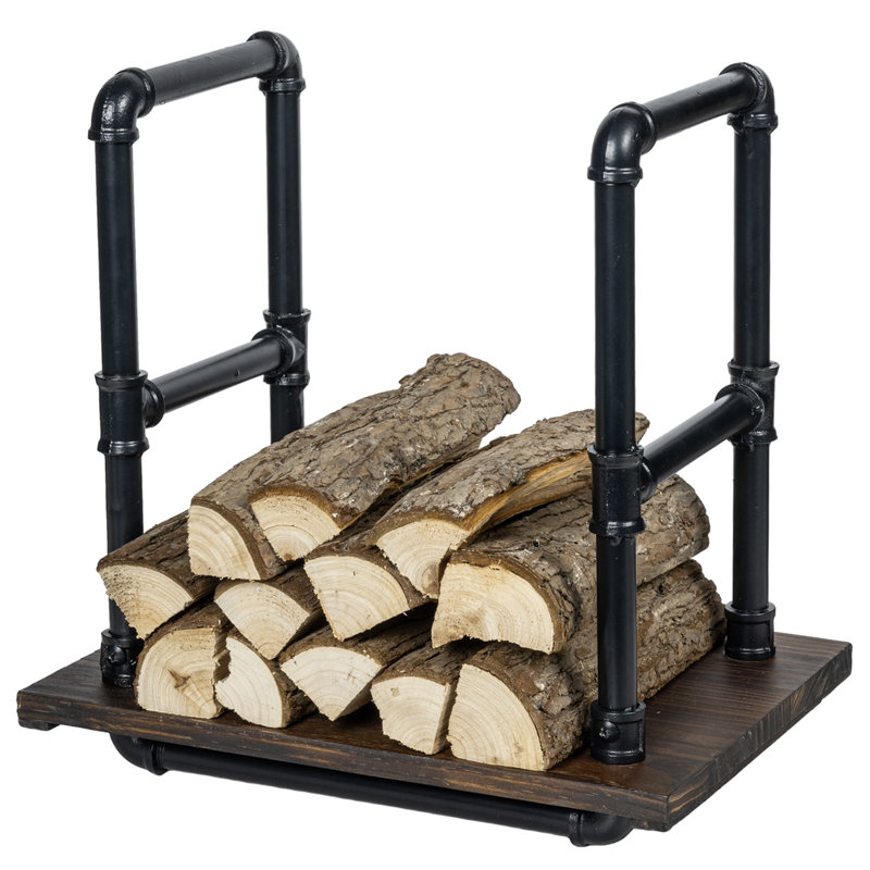 38.1cm W Log Rack