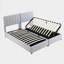 Lit plateforme très grand avec système de rangement hydraulique-1377476470