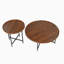Aarah Cross Legs Coffee Table