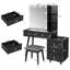 Ensemble de tabouret de coiffeuse Bloye-968391173