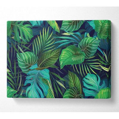 Two Clusters Of Flowers - Wrapped Canvas Print