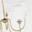 Lustre de salle à manger Elsay avec abat-jour en lin blanc-112738139-112738141-112738136