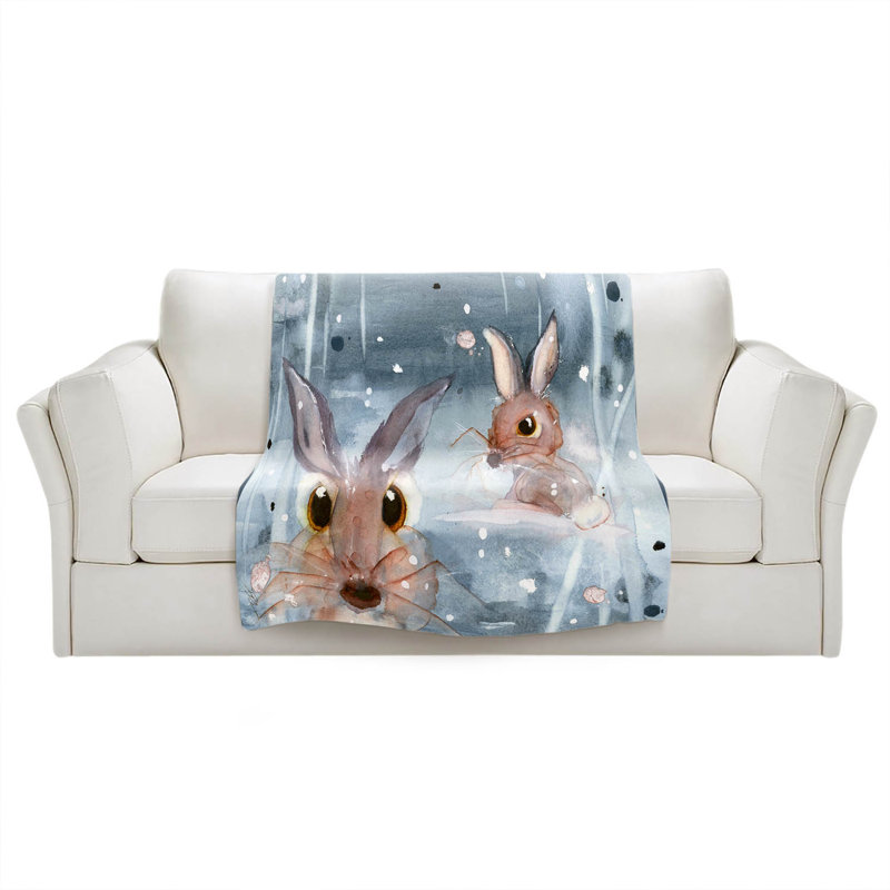  Couverture douce en sherpa, 51 po x 60 po