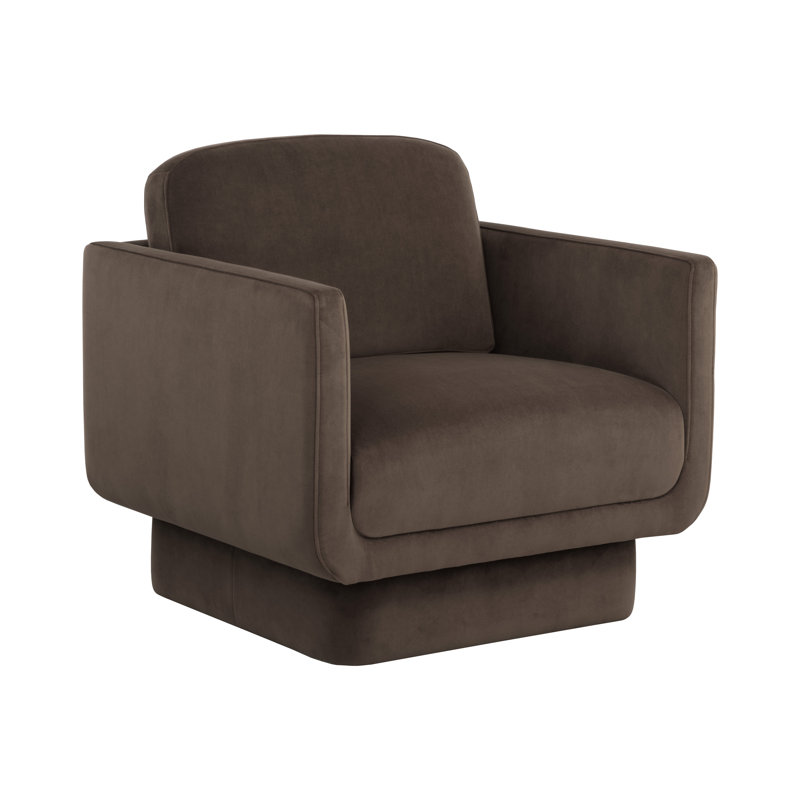Méridienne Mathieson CAL117, Polyester brun
