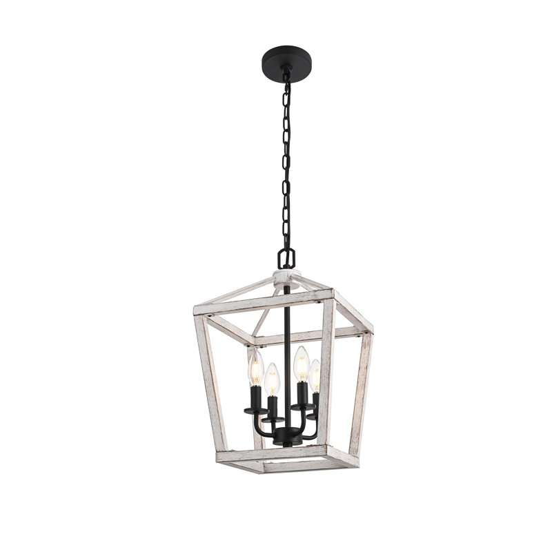 Luminaire suspendu Arabelle, Blanc patiné