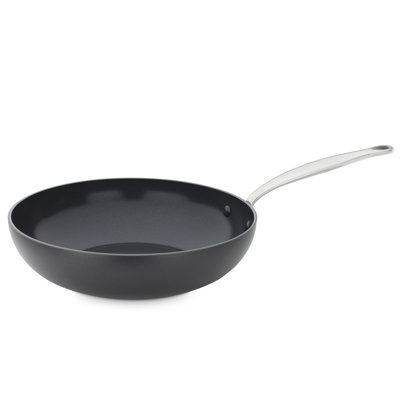 GreenPan Barcelona Black Aluminium Non-Stick 28cm Wok