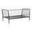 Metal Twin Daybed Bed Frame Matte Black