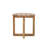 Table d'appoint en bois massif Tranice