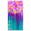 Art floral sur toile florale, reproduction de peinture de printemps doux-29506763