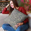 Coussin à pois pointillé-1477330163