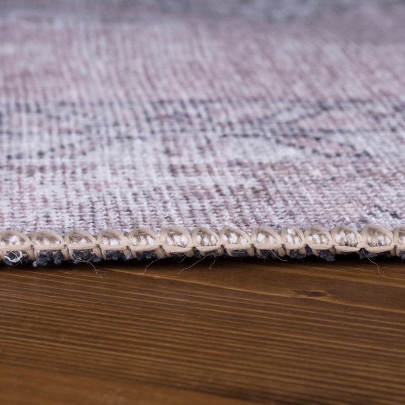 Premium 100% Polyester Area Rug, 6.9 x 10.2 ft | 1850 g/m², 0.2 in Pile Height | Recycled Poly Cotton Underside | Machine Washable at 30°C | Soft, Durable, Eco-Friendly Design for Modern Living Spaces