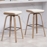 Magdiel Swivel Upholstered Counter Stool