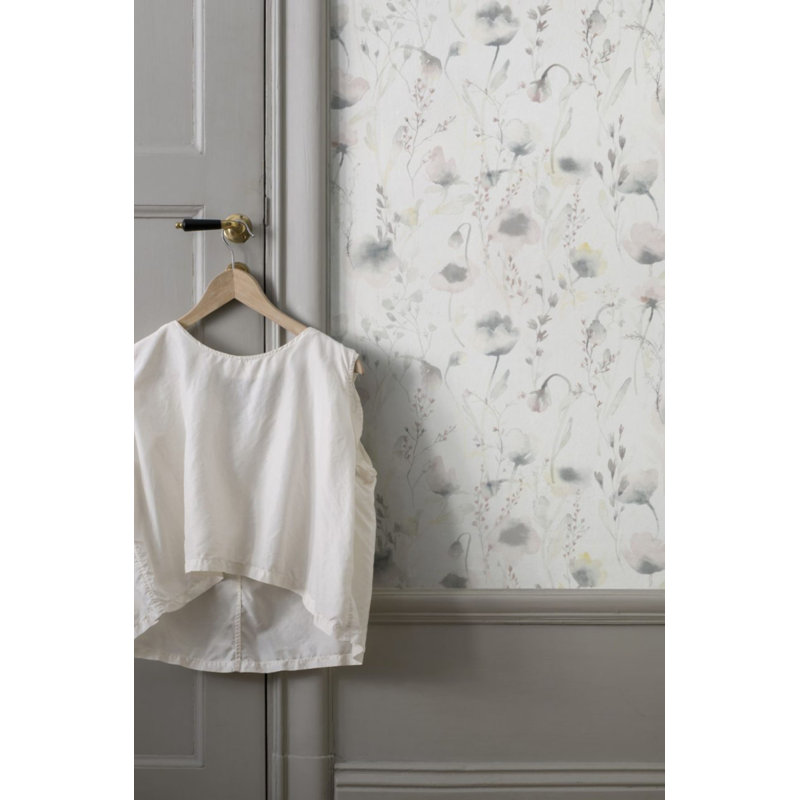 Lo Floral Wallpaper Roll, Pastel