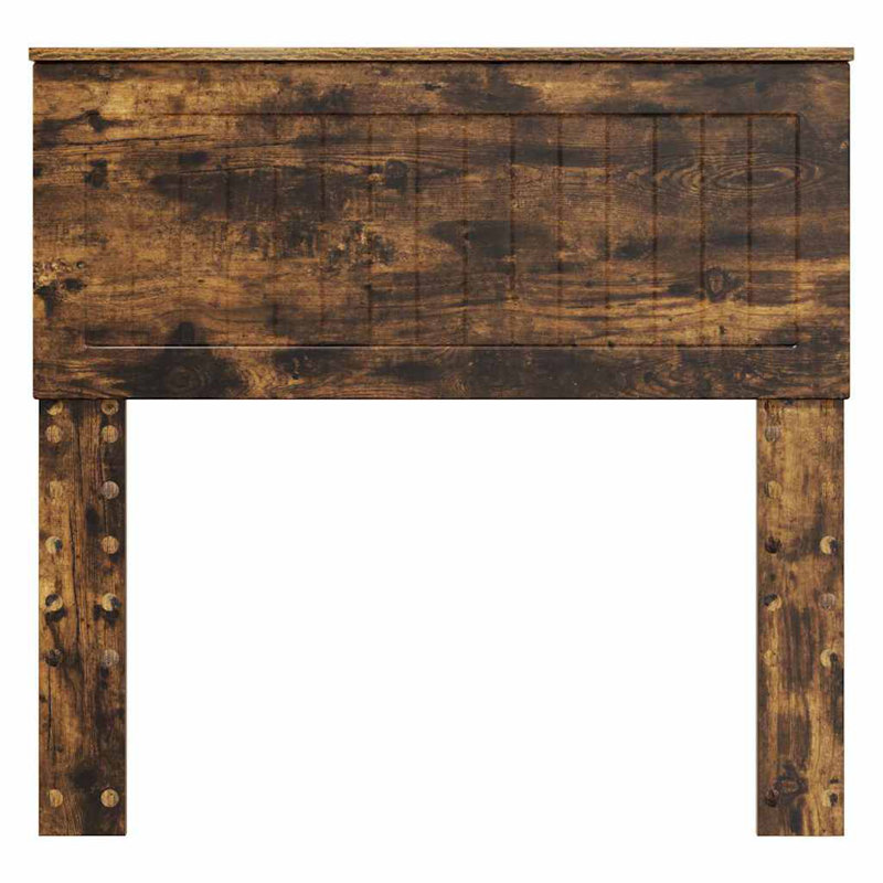 Headboard, European Single (90 x 200 cm), Smoked Oak