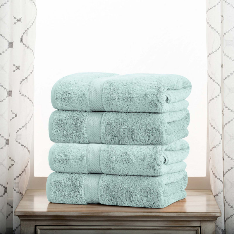 Coton luxueux et hautement absorbant Renata, Écume de mer