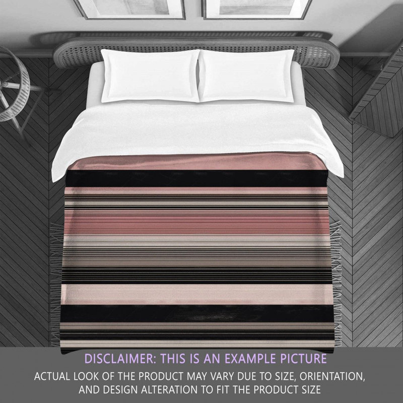 Polyester Striped Comforter, Queen Comforter
