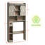 Armoire de rangement au-dessus de la toilette-735509982