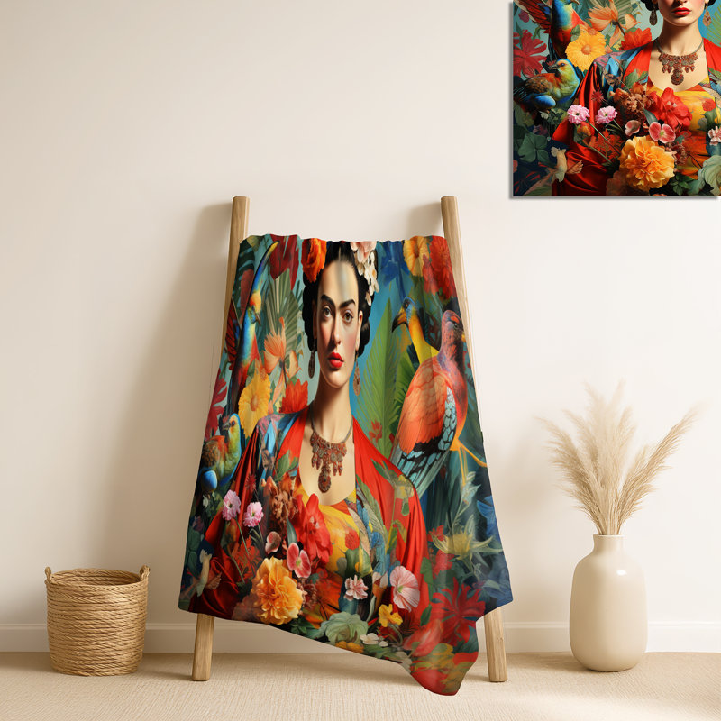 Jeté coloré Frida