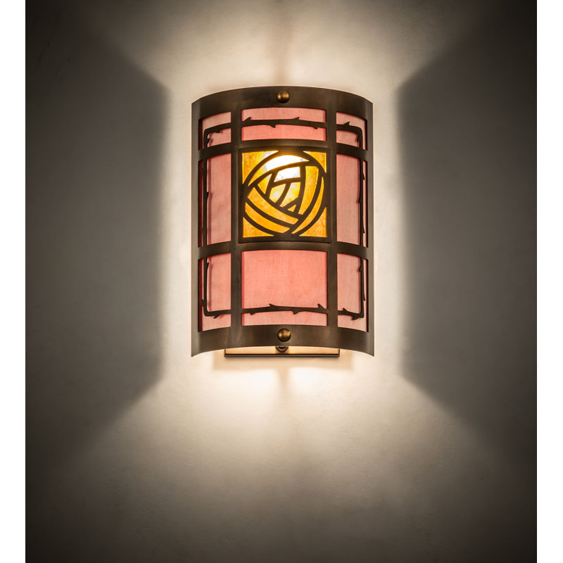 Rustic Lodge 1 - Light Flush Mounted Sconce