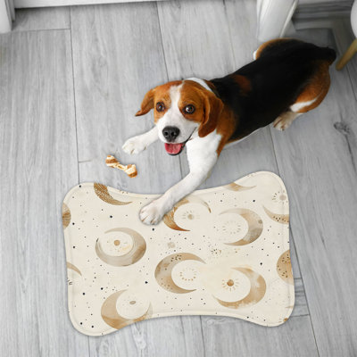 Tapis d'alimentation en forme d'os Boho Stars - 1 pièce