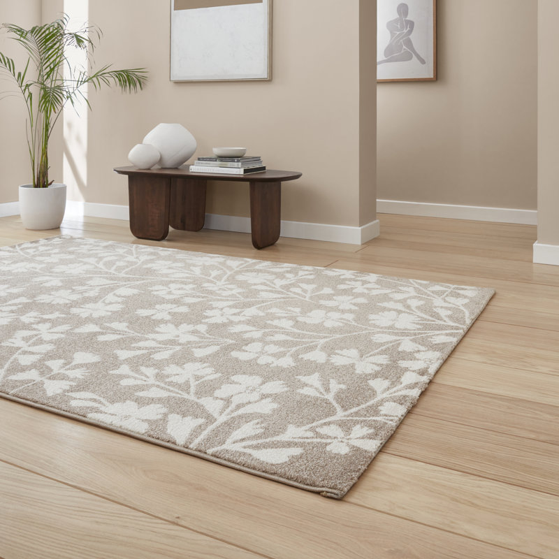 Catherine Lansfield Floral Area Rug, Rectangle 160 x 230 cm