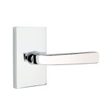 Sion Flat Passage (Hall & Closet) Door Lever with Rectangle Rosette