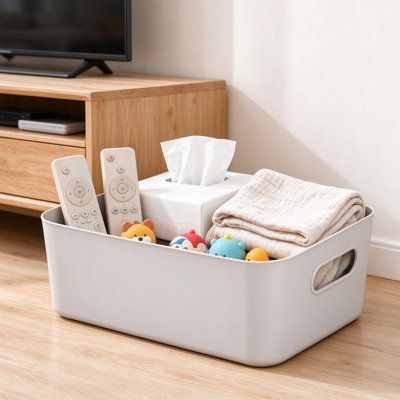 Ebern Designs Plastic Decorative Bin