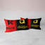 Ensemble de housse de couette en microfibre pour très grand lit et grande reine de Saint-Valentin avec taies d'oreiller, impression à motif numérique sur le devant, réversible avec dossier rouge et noir, lit double très grand, lit double et édredon non inclus-121888106-121888108