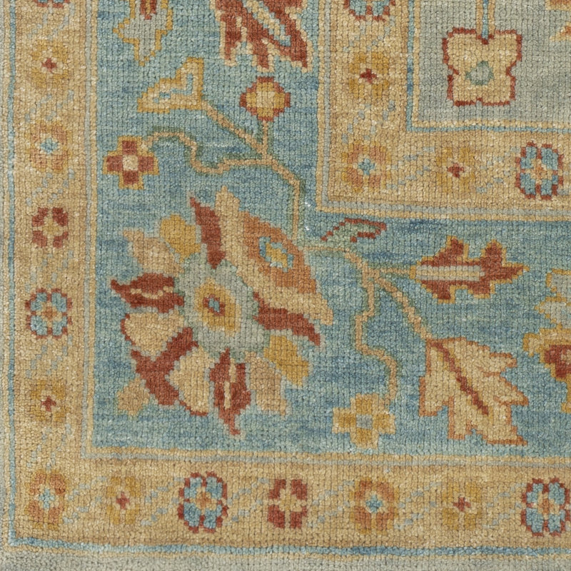 Bernardi Hand Knotted Oriental Indoor Rug, Rectangle 2' x 3'