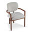 Ensemble de 2 chaises de salle à manger avec accoudoirs rembourrés et chaises-492233457-492233460