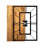 Elegant Wooden Wall Clock, Light Walnut & Black, 19.3 x 1.2 x 22.8 inches | 100% Solid Wood & Metal Construction, Silent Mechanism | Unique Decorative Accent for Living Room, Bedroom, or Office, Stylish & Functional