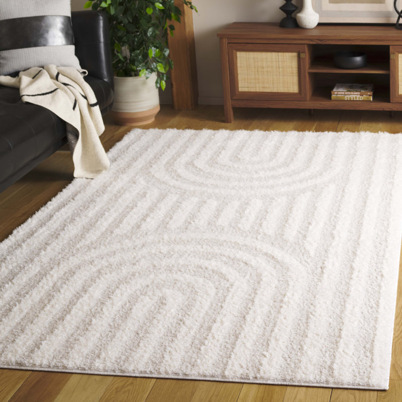 Tapis à rayures Kiani Performance, Rectangle 5 pi 3 po x 7 pi 6 po
