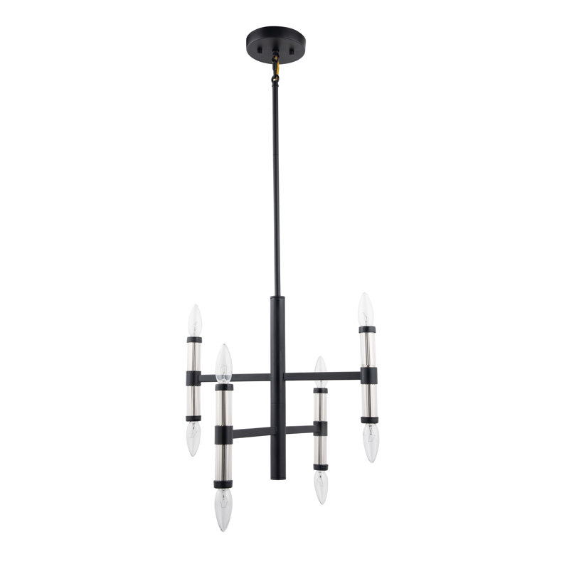 Lustre linéaire moderne à 8 lumières Munson