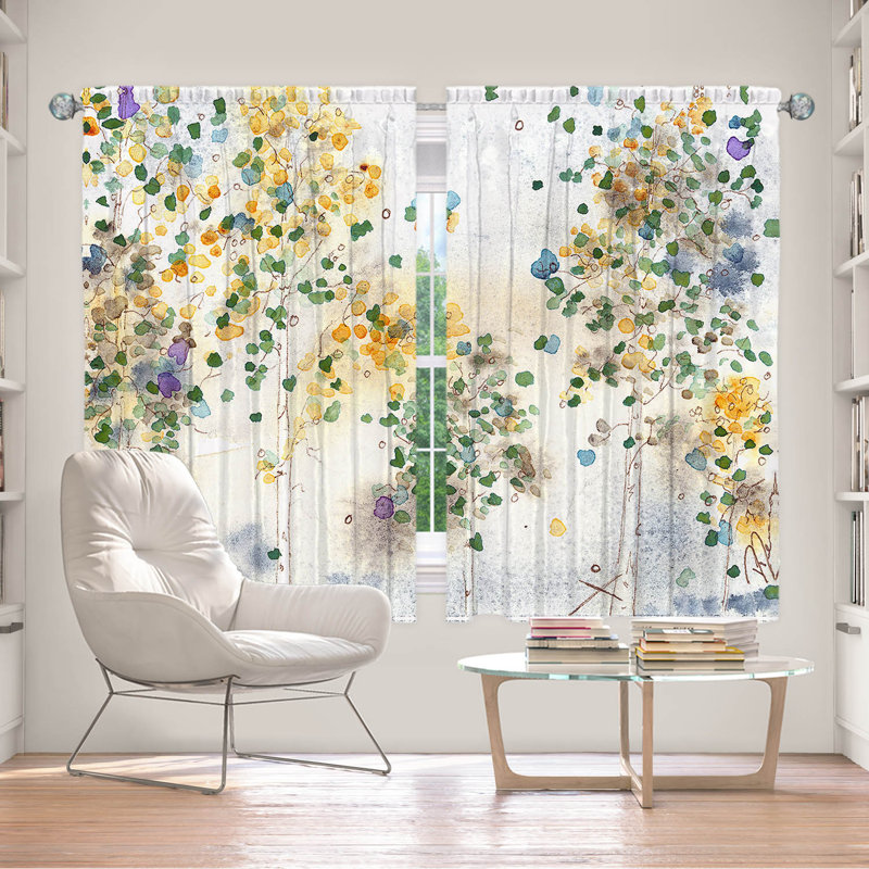 Rideau simple obscurcissant avec passe-tringle Delaughter, L 40 po x L 52 po