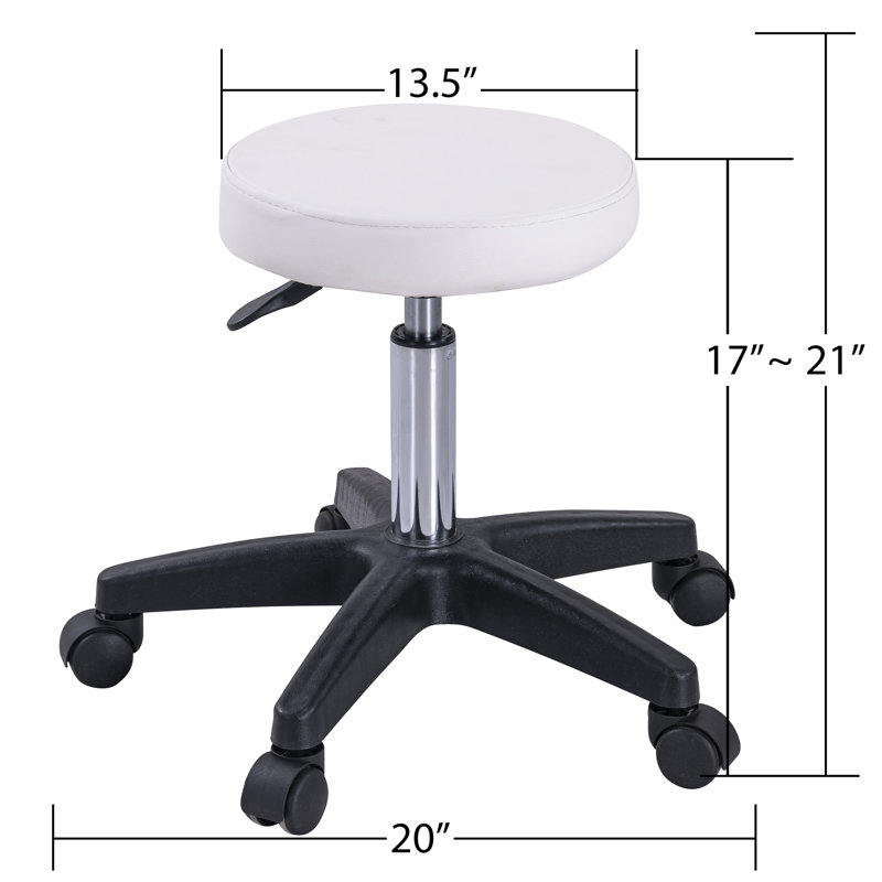 Fauteuil inclinable et réglable en cuir Vegan, Blanc
