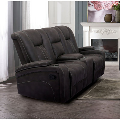 Bindi 74'' Faux Leather Loveseat
