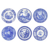 Spode Blue Room Georgian Plates 10.5"