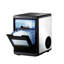 Machine à glaçons de comptoir, 44 lb par jour, machine portative autonettoyante avec pelle, machine à glaçons à tiroirs, machine à glaçons avec glaçons à croquer pour la maison, la cuisine, le bureau, le bar et la fête